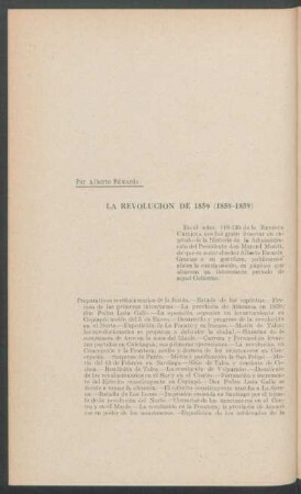 La revolución en 1859 (1858-1859)