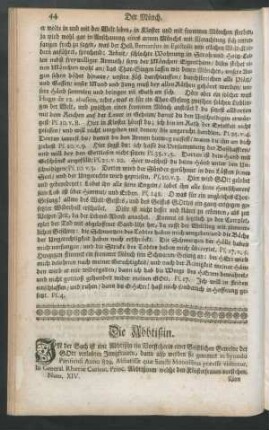 Die Abbtißin