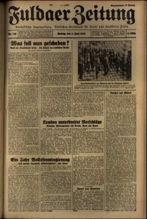 Ausgabe vom Freitag, den 04. Juni 1937.