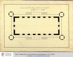 Anderer Stock Des Fürstl. Lust Hauss Zu Suttgardt. Ohne Angabe des Zeichners und o.O.u.J. [ca. 1720]