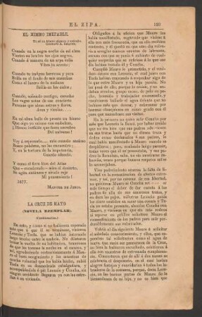 La Cruz de Mayo - (Continuación.) : (Novela ejemplar).