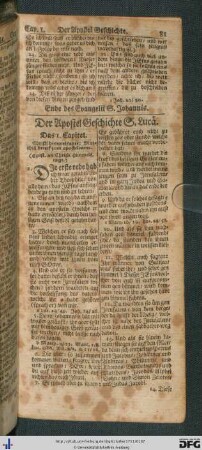 Der Apostel Geschichte beschrieben von Sanct Lucae.