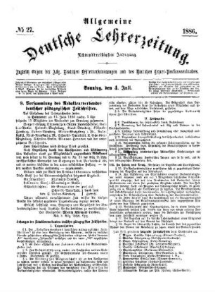 9. Versammlung des Redakteurverbandes deutscher pädagogischer Zeitschriften