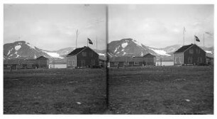 Ebeltofthafen (Norwegen). Spitzbergen. Station des Geophysikalischen Observatorium Ebeltofthafen