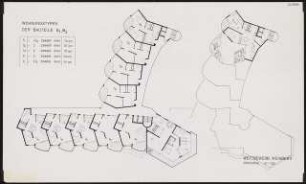 Siedlung Weinberg, Kassel: Grundriss 1:100