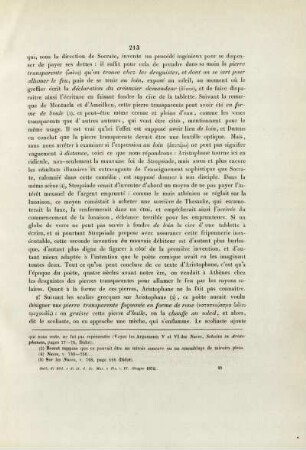 Sur des instruments d'optique faussement attribués aux anciens par quelques savants moderners (Fine).