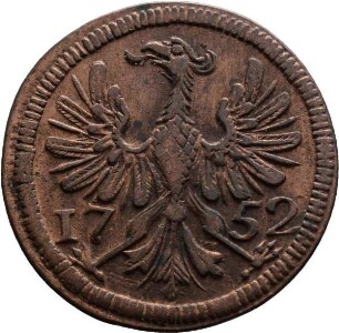 Münze, 4 Heller, 1752
