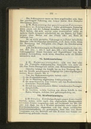 VII. Strafbestimmungen.