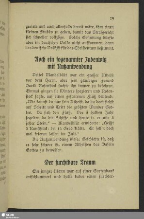 Der furchtbare Traum