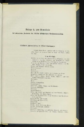 Anlage A. zum Protokolle der vierzehnten Konferenz der fünften Elbschiffahrts-Revisionskommission.