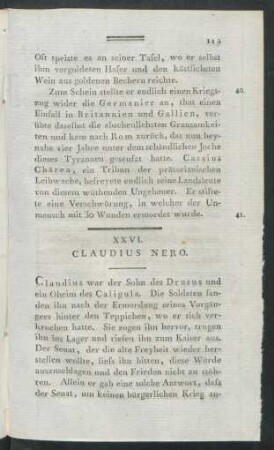 XXVI. Claudius Nero