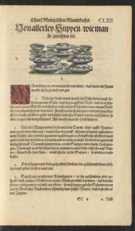 Von allerley Suppen ...