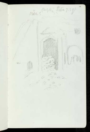 14r-19r Höhle 5, Zeichnungen, Inschriften