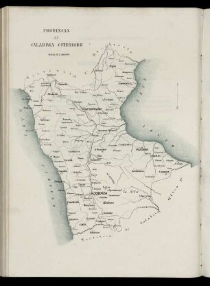 Provincia Di Calabria Citeriore.