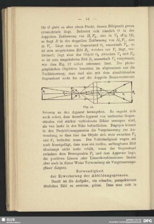 Notwendigkeit der Erweiterung der Abbildungsgrenzen