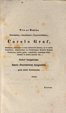 De transfusione seu chirurgia transfusoria : Diss. inaug. med. chir.