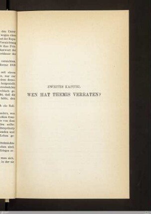 2. Wen hat Themis verraten?