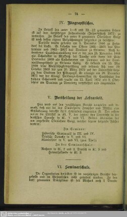 VI. Seminarschule