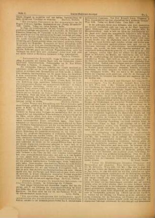 Reichs-Medicinal-Anzeiger : Halbmontsschr. für Pathologie u. Therapie. 16. 1891, Nr. 1 - 26