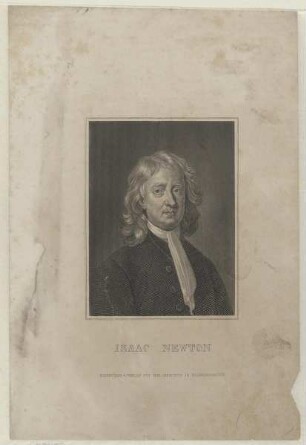 Bildnis des Isaac Newton