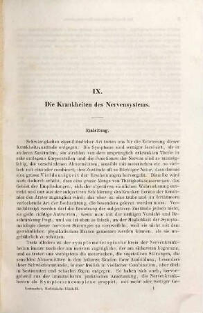 Die Krankheiten des Nervensystems