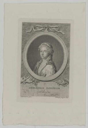 Bildnis der Caroline Maximiliane Doebbelin