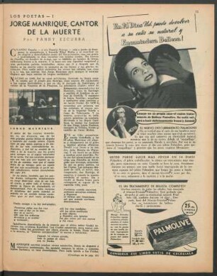 Los poetas : Jorge Manrique, cantor de la muerte