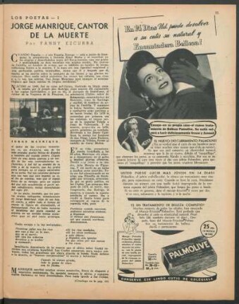 Los poetas : Jorge Manrique, cantor de la muerte