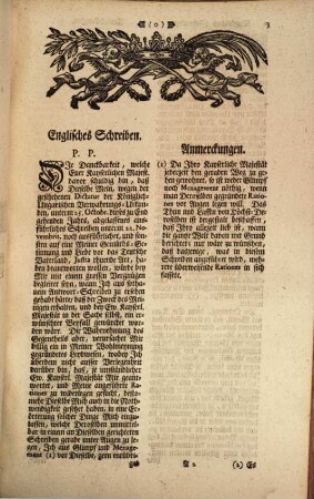 Copia Schreibens an Ihro Kays. Maj. von Ihres Königl. Maj. von Groß-Britannien : sub dato den 27. Dec. 1743/7. Jan. 1744