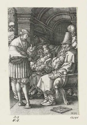 Joseph erzählt seine Träume, Blatt 1 der Folge "Geschichte von Joseph"