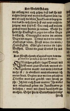 Das fünffzehende Capitel. - Das Neunzehend Capitel.