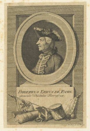 Bildnis des Fridericus Ericus de Ramin