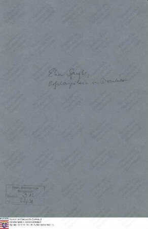 Spengler, Elise, Hofschauspielerin in Darmstadt