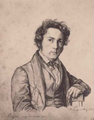 Bildnis des Malers Carl Joseph Begas
