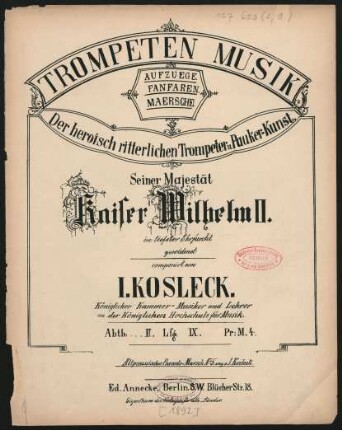 2,9: Altpreussischer Parade-Marsch No. 5