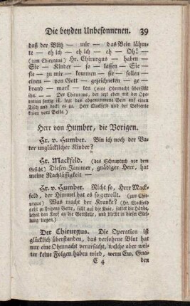 Herr von Humber, die Vorigen.