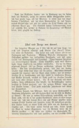 VIII. Thal und Berge von Garoet