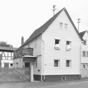 Fachwerkwohnhaus; Echzell, Georgenstraße 36