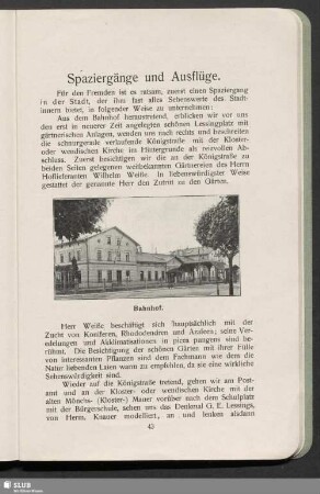 Spaziergänge und Ausflüge