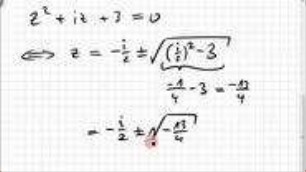 18A.3 Gleichungen und pq-Formel mit komplexen Zahlen