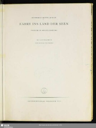 Fahrt ins Land der Seen : Ferien in Mecklenburg
