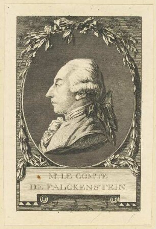 Bildnis des Comte de Falckenstein