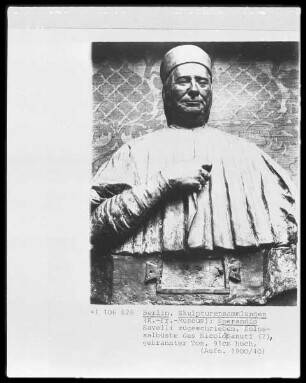Bildnis des Nicola Savelli