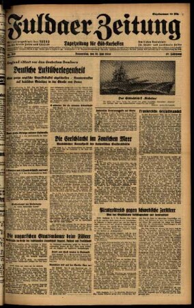 Ausgabe vom Donnerstag, den 11. Juli 1940.