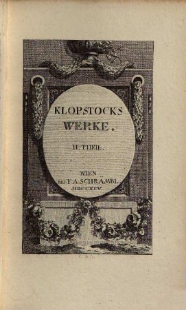 Klopstocks Werke. 2
