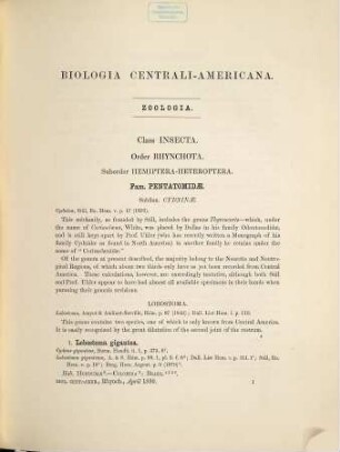 Insecta : Rhynchota, Hemiptera-Heteroptera, 15,1
