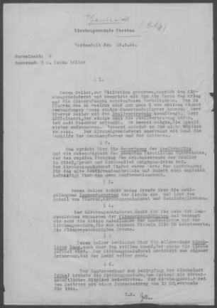 Stetten/Remstal: Visitation 1944