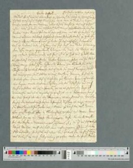 Brief von Jenny und Joseph von Laßberg, Eppishausen
                           27.09.1837