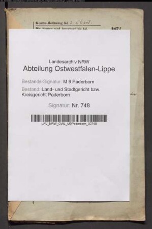 Erblasser: Göke, Anton; Erblasser: Göke, Catharina, geb. Vogtländer: