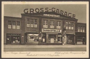 Ansichtskarte "Gross-Garage Innenstadt", Gitschiner Straße 48